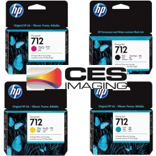 HP #712 Standard-Capacity Ink Cartridge - 4-pack